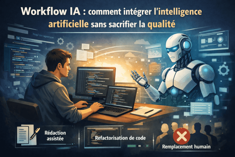 workflow IA, intégrer l'intelligence artificielle